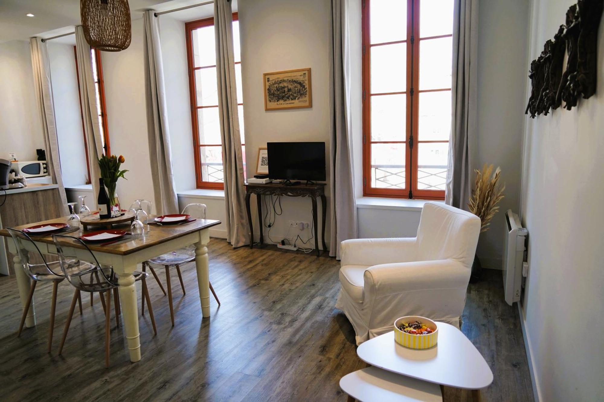 Apartament La Magie De Carnot Meuble De Tourisme 3 Etoiles Carcassonne Zewnętrze zdjęcie