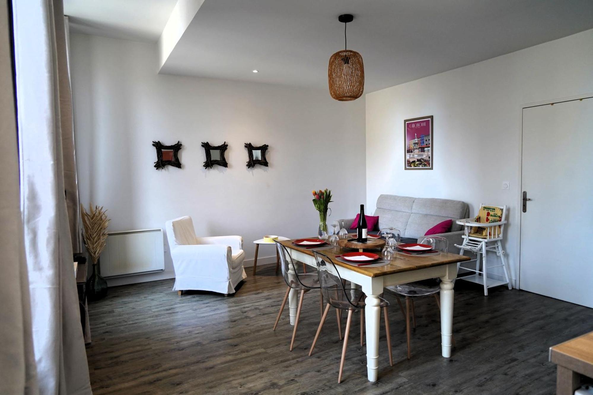 Apartament La Magie De Carnot Meuble De Tourisme 3 Etoiles Carcassonne Zewnętrze zdjęcie
