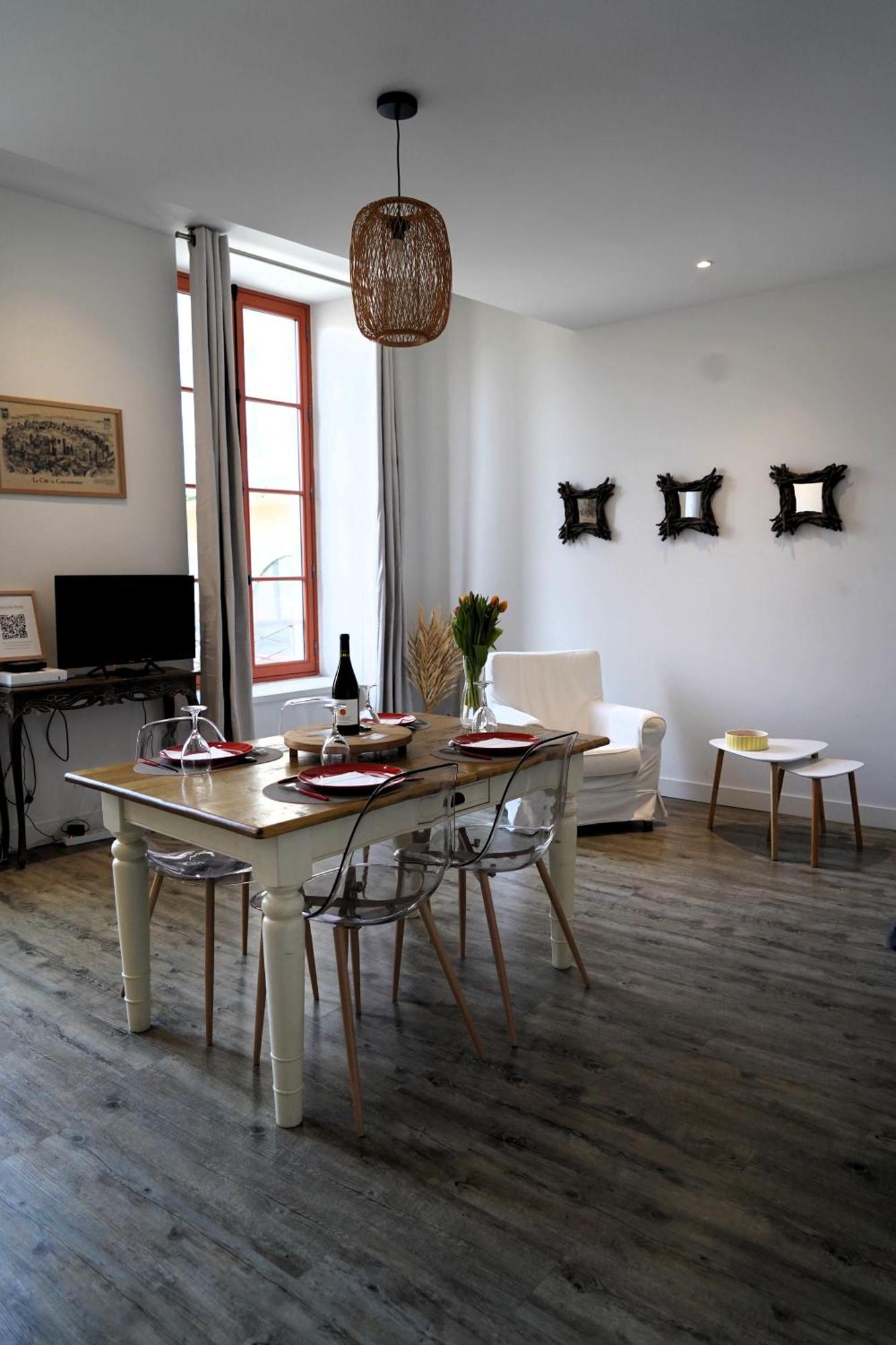Apartament La Magie De Carnot Meuble De Tourisme 3 Etoiles Carcassonne Zewnętrze zdjęcie